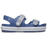 Crocs - Kid's Crocband Cruiser Sandal - Sandalen Gr C13 blau/grau