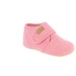 Living Kitzbühel - Kid's Babyklett Jersey Unifarben - Hüttenschuhe Gr 22 rosa