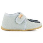 Living Kitzbühel - Kid's Babyklett Wal - Hüttenschuhe Gr 20 grau