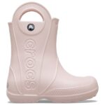 Crocs - Handle It Rain Boot Kids - Gummistiefel Gr J2 rosa