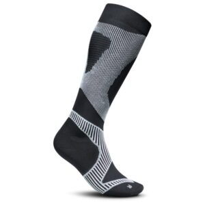 Bauerfeind Sports - Run Performance Compression Socks - Kompressionssocken Gr 38-40 - XL: 46-51 cm grau