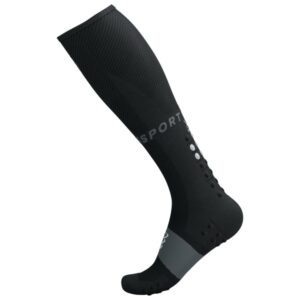 Compressport - Full Socks Oxygen - Kompressionssocken Gr T4 - EU: 45-48 schwarz