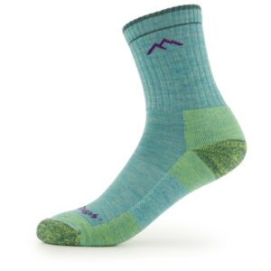 Darn Tough - Women's Hiker Micro Crew Midweight with Cushion - Wandersocken Gr M türkis