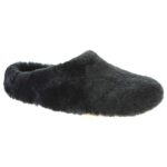 Living Kitzbühel - Women's Lammfell Pantoffel No. 4292 - Hüttenschuhe Gr 37 schwarz