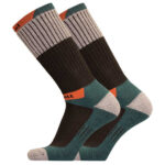 UphillSport - Hetta Trekking 4-Layer Drytech M4 w/ Upcycled Wool - Wandersocken Gr 35-38;39-42;43-46 braun;grau;schwarz