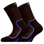 UphillSport - Kid's Kevo Trekking 4L Drytech M4 Merino & Coolmax - Wandersocken Gr 31-33 schwarz