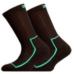 UphillSport - Kid's Saana Hiking & Walking M3 Flextech w/ Merino - Wandersocken Gr 28-30 schwarz