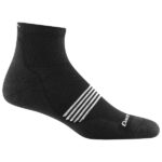 Darn Tough - Element 1/4 Lightweight With Cushion - Laufsocken Gr M;S;XL;XXL schwarz