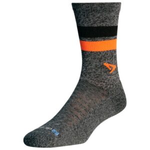 Drymax - Running Lite-Mesh Crew - Laufsocken Gr M grau