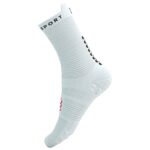 Compressport - Pro Racing Socks V4.0 Run High - Laufsocken Gr T2 - EU: 39-41 grau