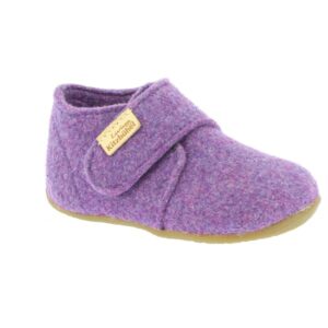 Living Kitzbühel - Baby's Klettschuh Filz Unifarben - Hüttenschuhe Gr 20;21;22;23;24;26;27;29;30 blau;lila