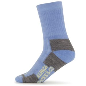 Alpacasocks&Co - Merino Kids - Multifunktionssocken Gr 23-26;27-30;31-34 blau;grau;rot