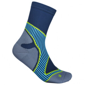 Bauerfeind Sports - Run Performance Mid Cut Socks - Laufsocken Gr 38-40 blau