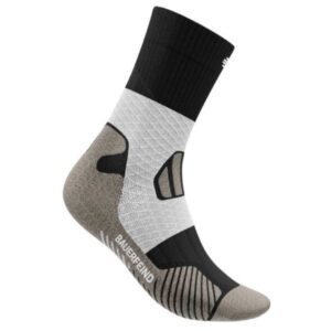 Bauerfeind Sports - Trail Run Mid Cut Socks - Laufsocken Gr 46-49 grau