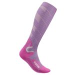 Bauerfeind Sports - Women's Ski Touring Compression Socks - Skisocken Gr 43-46 - L: 41-46 cm rosa