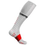 Compressport - Full Socks Run - Kompressionssocken Gr T2 - EU: 39-41 grau