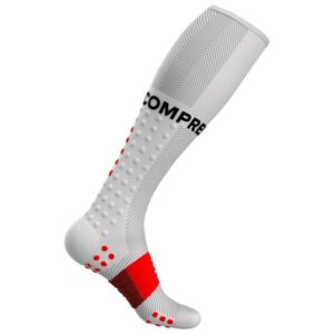 Compressport - Full Socks Run - Kompressionssocken Gr T2 - EU: 39-41 grau