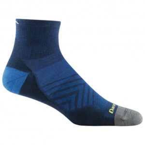 Darn Tough - Run 1/4 Ultra-Lightweight - Laufsocken Gr L;M;XL blau;schwarz;weiß