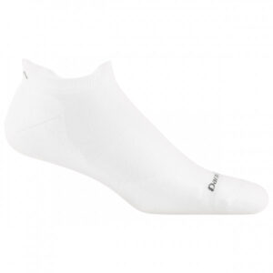 Darn Tough - Run No Show Tab Ultra-Lightweight with Cushion - Laufsocken Gr XL weiß