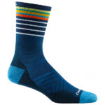 Darn Tough - Stride Micro Crew Ultra-Lightweight - Laufsocken Gr L;M;XL blau;schwarz