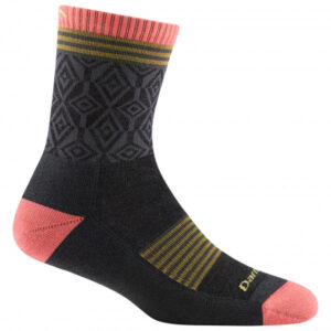 Darn Tough - Women's Sobo Micro Crew Lightweight w/ Cushion - Wandersocken Gr L;M;S braun;grau