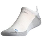 Drymax - Running No Show Tab - Laufsocken Gr L;M;S weiß/grau