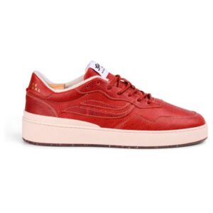 Genesis Footwear - G-Soley Porto Oiled Leather - Sneaker Gr 40;41;42;43;44;45;46;47 rot/rosa