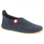 Living Kitzbühel - Slipper Schweizer Kreuz No. 4249 - Hüttenschuhe Gr 25;26;27;28;29;30;31;32;33;34;35;36;37;38;39;40;41;42;43;44;45;46;47 grau;lila