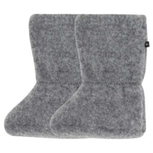 Pure Pure - Baby Stiefel Fleece - Hüttenschuhe Gr 2 grau