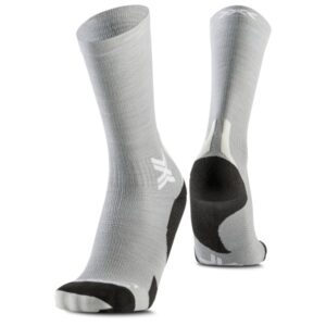 X-Socks - Run Discover Merino Crew - Laufsocken Gr 35-38;39-41;42-44;45-47 grau;schwarz