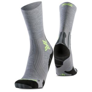 X-Socks - Run Perform Warm Crew - Laufsocken Gr 35-38;39-41;42-44;45-47 grau;schwarz