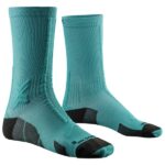 X-Socks - Trail Run Discover Crew - Laufsocken Gr 35-38;39-41;42-44;45-47 grau;rot;türkis