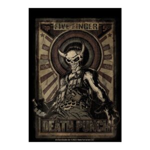 Five Finger Death Punch Aufkleber Mercanary