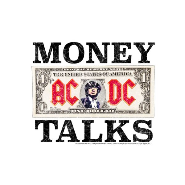 AC/DC Aufkleber Money Talks