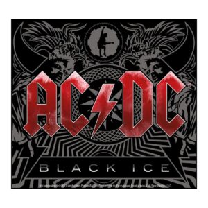 AC/DC Aufkleber Black Ice Cover