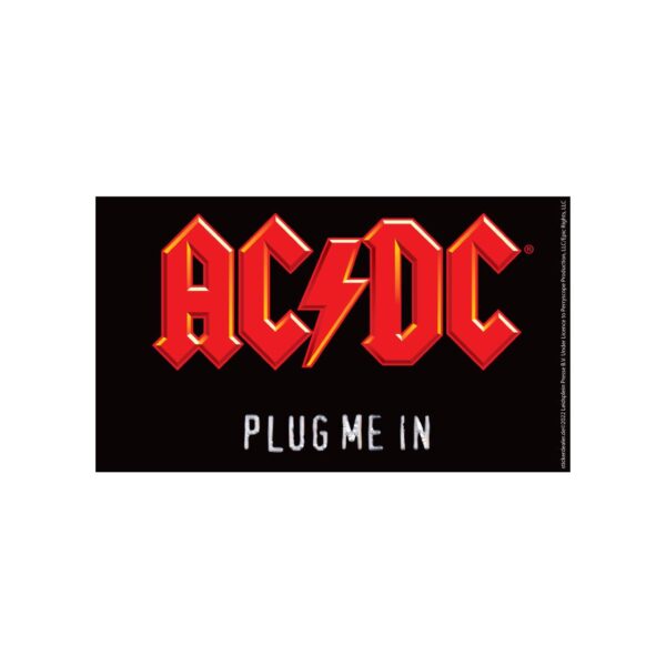 AC/DC Aufkleber Plug Me In