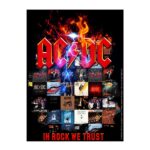 AC/DC Aufkleber In Rock We Trust