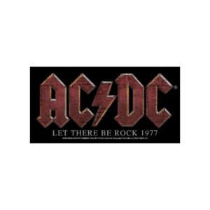 AC/DC Aufkleber Let There Be Rock 1977