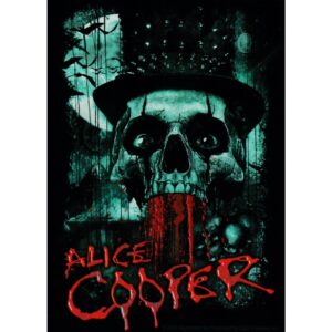 Aufkleber Alice Cooper Bloody Skull