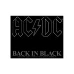 AC/DC Aufkleber Back in Black