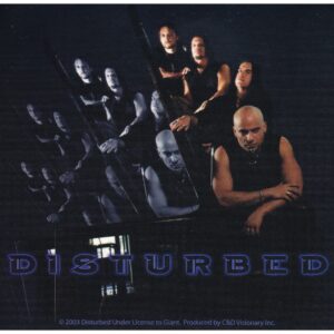 Aufkleber Disturbed Bandcover