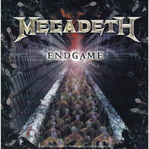 Aufkleber Megadeth Cover Endgame