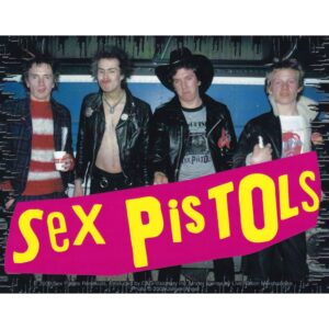 Aufkleber Sex Pistols Bandmembers