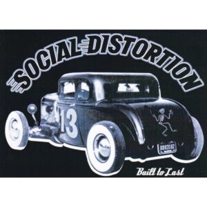 Aufkleber Social Distortion Built to Last