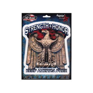 Aufkleber Strength & Honor