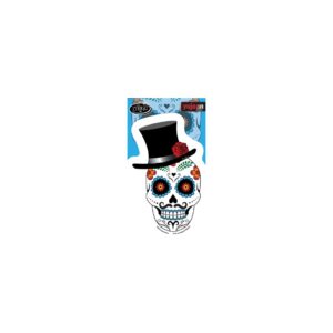 Aufkleber Sugar Skull El Catrin