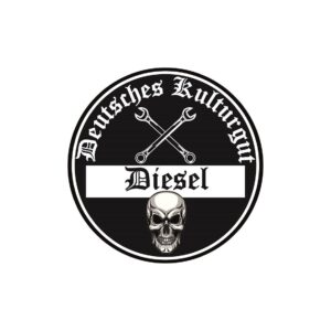 Diesel Deutsches Kulturgut Aufkleber