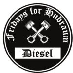 Fridays For Hubraum Aufkleber schwarze Diesel Umweltplakette