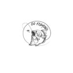 Go Fishing Aufkleber Sticker Angeln Fischen