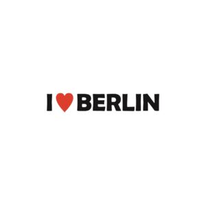 I Love Berlin Aufkleber